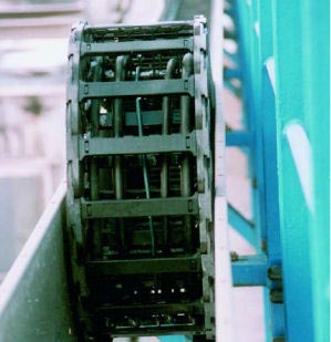 center mounted cable carrier