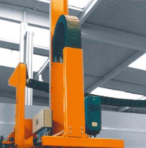 Vertical cable carrier