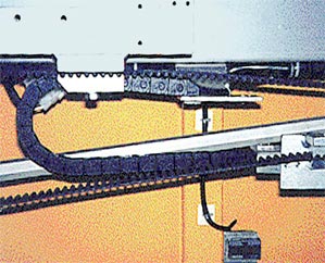 cable carrier for small space