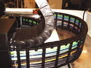 ReadyChain®  pre-harnessed cable carriers