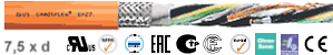 CF27 continuous flex servo cables