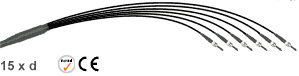 TPE fiber optic cable