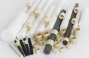 bushing for plastic shaft