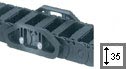 cable carrier short height