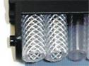 cable carriers with multiple hoses