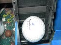 cable carrier for miniature golf game