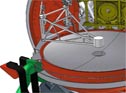 cable carrier for large binocular telescope